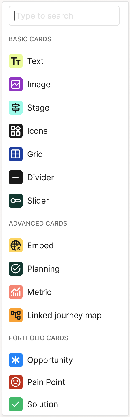 Updated card and lane context menus