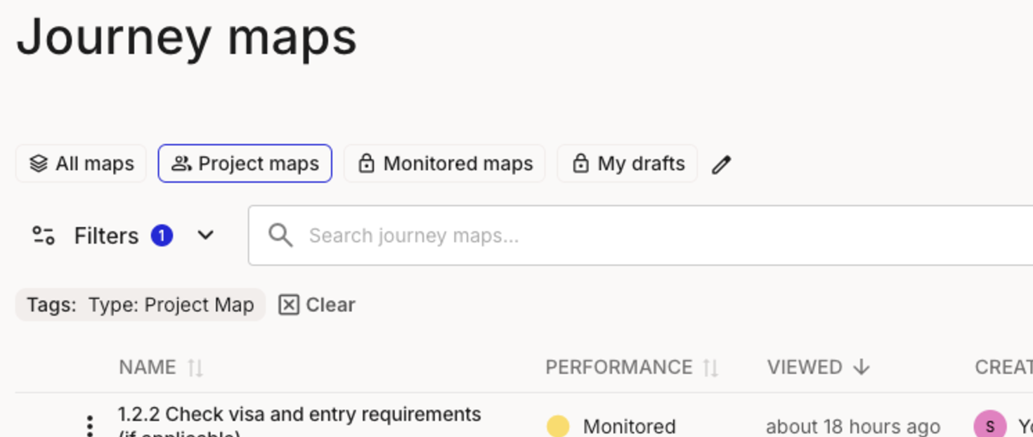 Saving a filtered list as a view